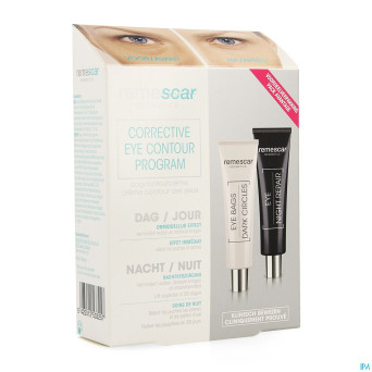 Remescar night repair + dark circle 2x8ml