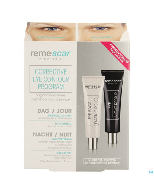 Remescar night repair + dark circle 2x8ml