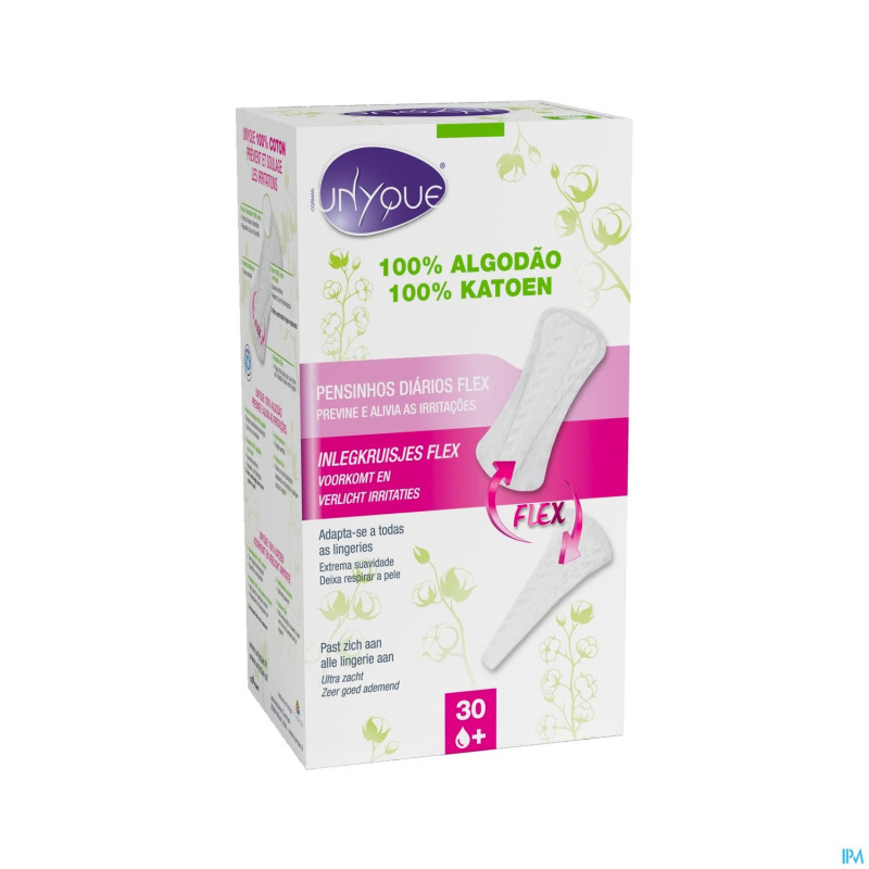 Unyque protege slips flex  boite 30