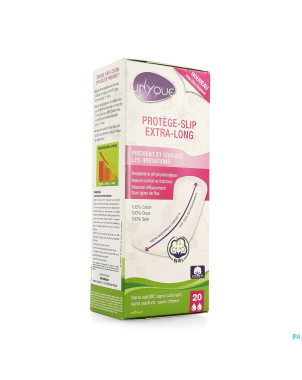 Unyque protege slips extra long    boite 20