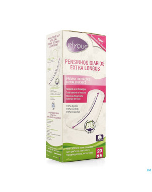 Unyque protege slips extra long    boite 20