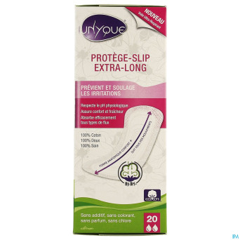 Unyque protege slips extra long    boite 20