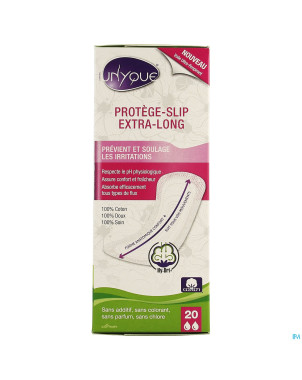 Unyque protege slips extra long    boite 20