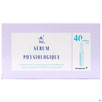 Mph serum phy naclo 0,9% 40x5ml nf