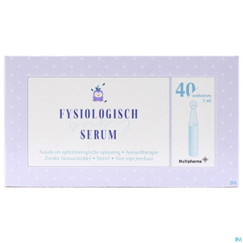 Mph serum phy naclo 0,9% 40x5ml nf