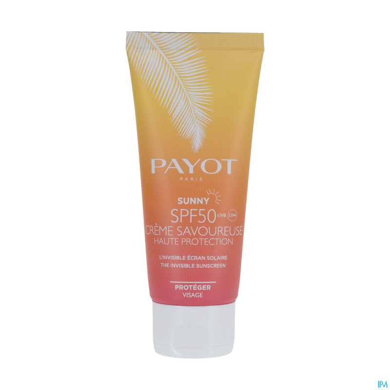 Payot sunny creme savoureuse ip50    tube 50ml
