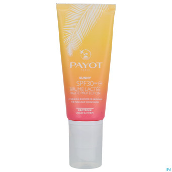 Payot sunny ip30 brume lactee 100ml