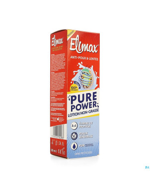 Elimax pure power lotion   fl 100ml