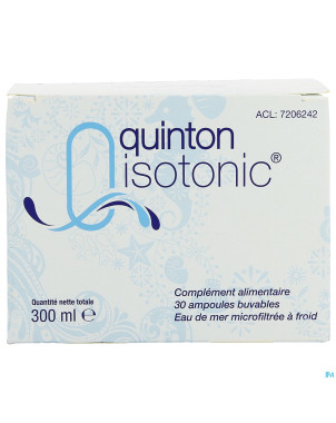 Quinton isotonic    amp 30x10ml