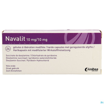 Navalit 10mg/10mg lib.modifiee caps dur 24