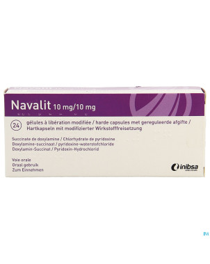 Navalit 10mg/10mg lib.modifiee caps dur 24
