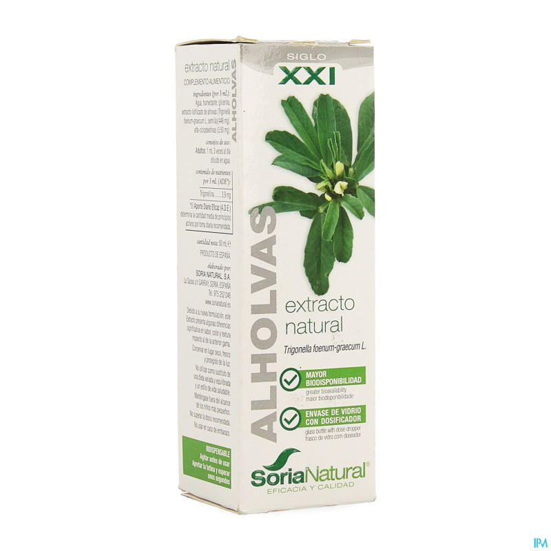 Soria trigonella foenum graecum xxi extr. fl 50ml