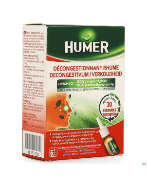 Humer decongestionnant rhume spray nasal 20ml