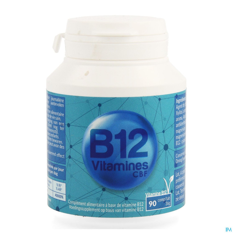 Vitamine b12 cbf comp succ 90
