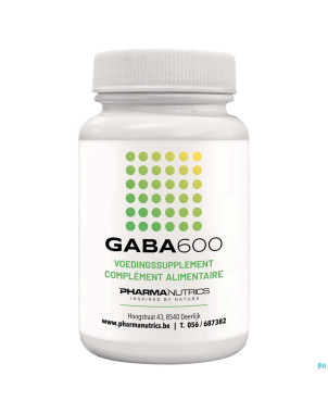 Gaba 600 v-caps  60    pharmanutrics