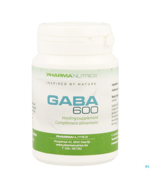 Gaba 600 v-caps  60    pharmanutrics