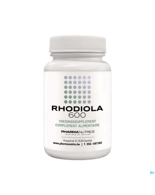 Rhodiola 600mg v-caps  60    pharmanutrics