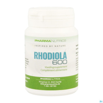 Rhodiola 600mg v-caps  60    pharmanutrics