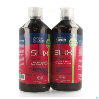 Silix hair skin nails  duo pack 2x750ml
