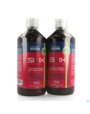 Silix hair skin nails  duo pack 2x750ml