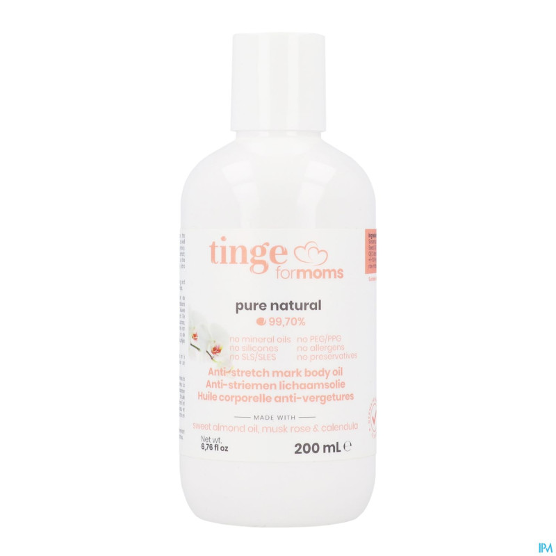 Tinge maman huile a/vergetures    200ml