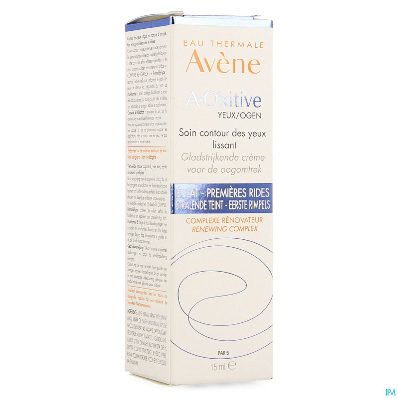 Avene a-oxitive yeux   fl pomp 15ml