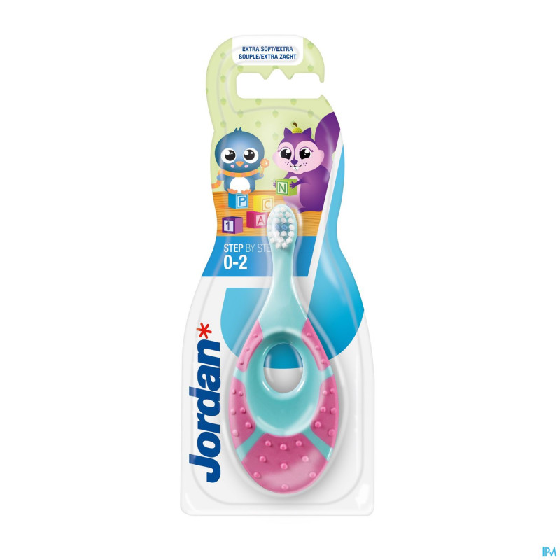 Jordan brosse a dents step by step 0-2ans nf