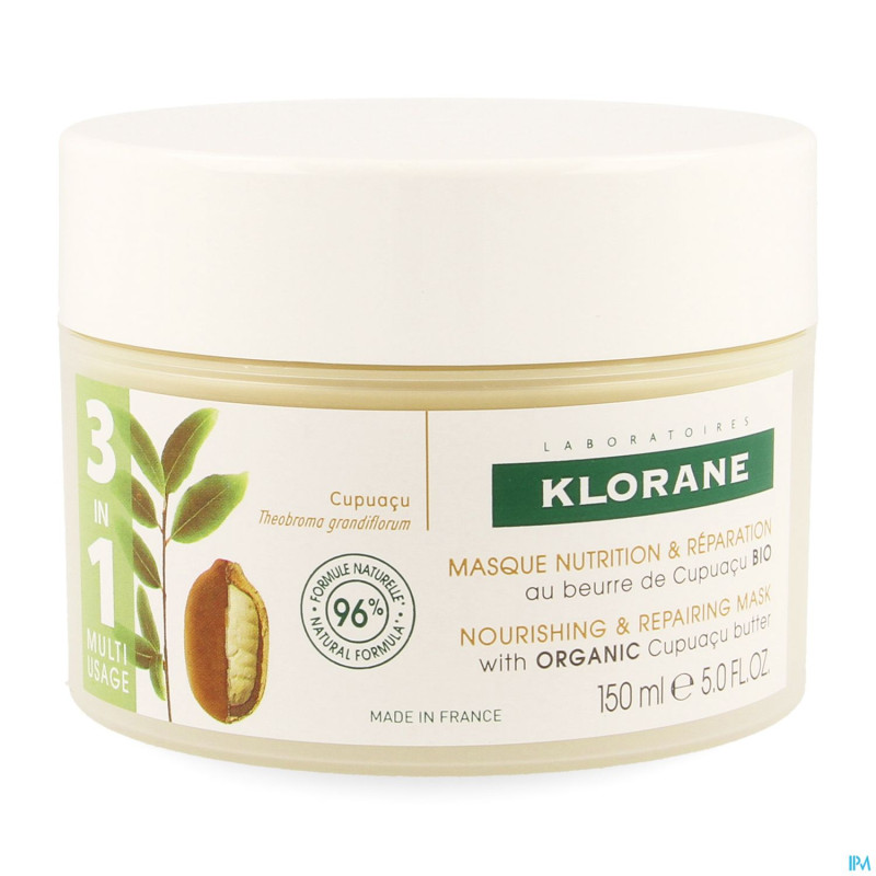 Klorane capil. masque cupuacu 150ml