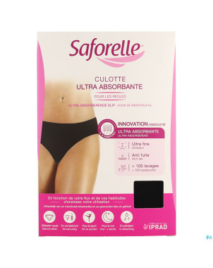 Saforelle culotte absorbante    taille s