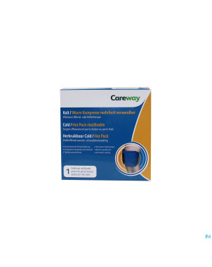 Careway hot cold pack 26x13,5cm + housse