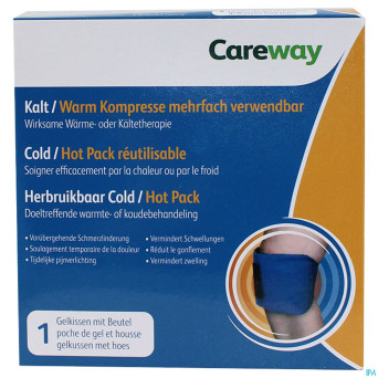 Careway hot cold pack 26x13,5cm + housse