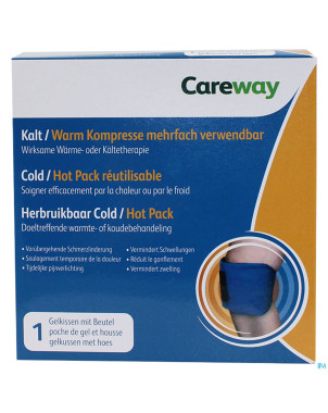 Careway hot cold pack 26x13,5cm + housse