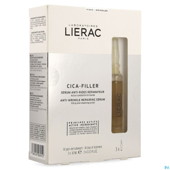 Lierac cica filler serum a/rides repar. amp 3x10ml