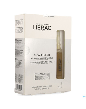 Lierac cica filler serum a/rides repar. amp 3x10ml