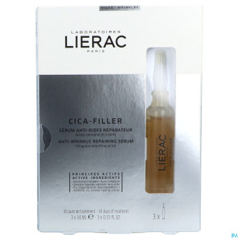 Lierac cica filler serum a/rides repar. amp 3x10ml