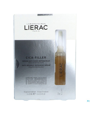 Lierac cica filler serum a/rides repar. amp 3x10ml