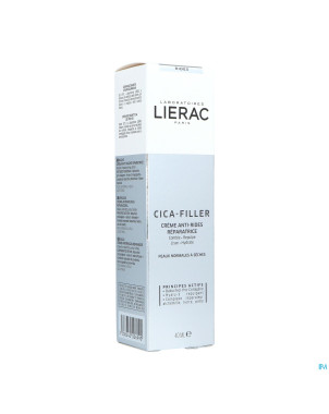 Lierac cica filler cr a/rides reparatrice tbe 40ml