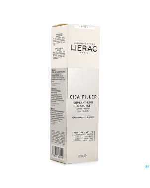 Lierac cica filler cr a/rides reparatrice tbe 40ml