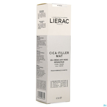 Lierac cica filler gel cr a/rides repar. tube 40ml