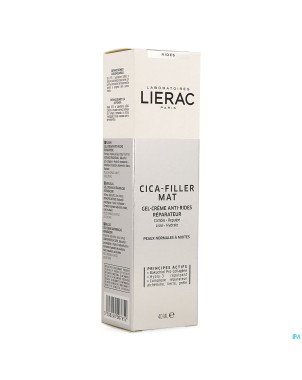 Lierac cica filler gel cr a/rides repar. tube 40ml