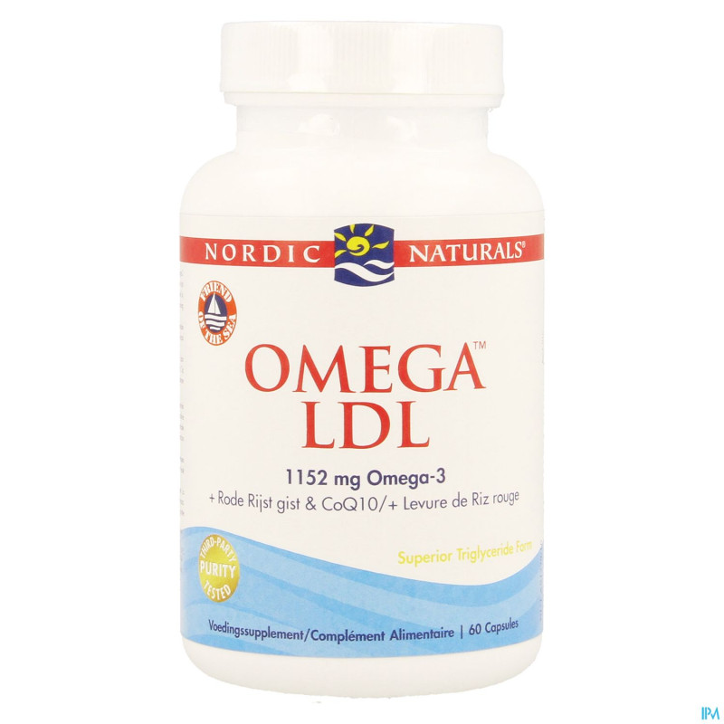 Nordic omega-3 ldl    caps 60