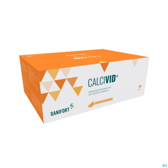 Calcivid  500mg/400ie orange sach 30