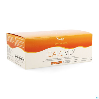 Calcivid  500mg/400ie orange sach 30