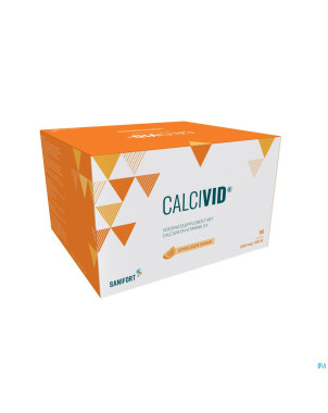 Calcivid 1000mg/880ie orange sach 90