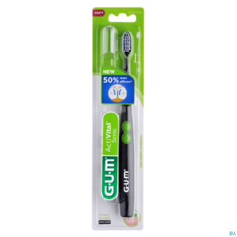 Gum activital brosse dents electriq. pile