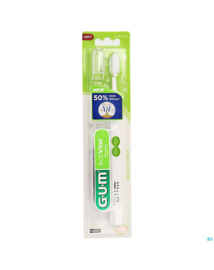 Gum activital brosse dents electriq. pile