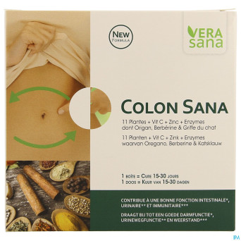 Colon sana caps 60 + fl 30ml vera sana