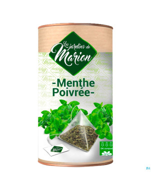 Tisane les jardins de marion menthe poivre  inf 12