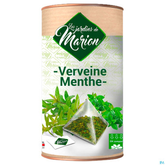 Tisane les jardins de marion verveine/ment. inf 12
