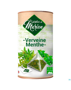 Tisane les jardins de marion verveine/ment. inf 12
